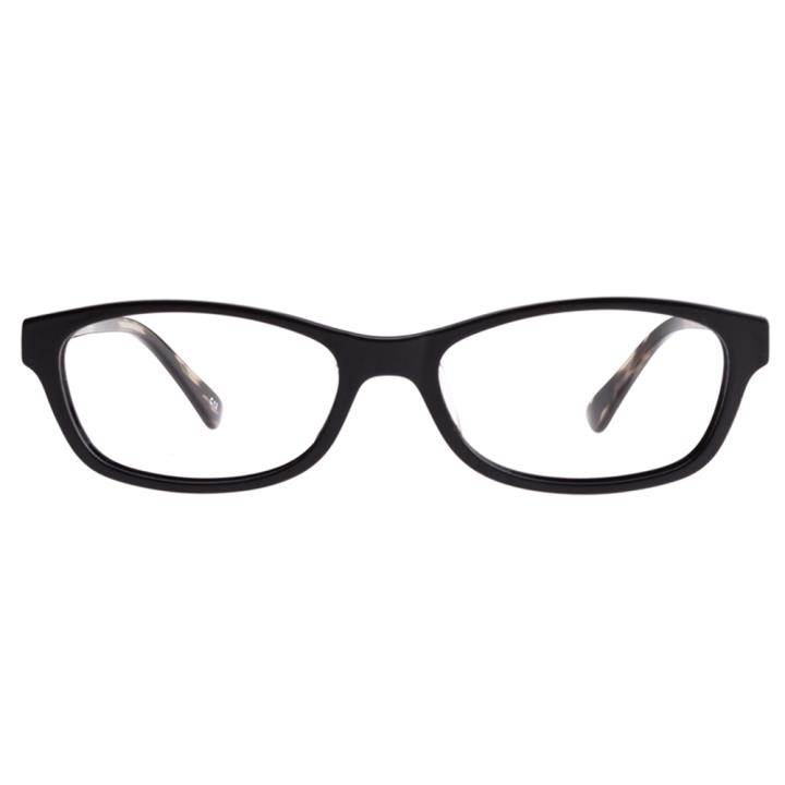 HAN时尚板材眼镜架661-C12 黑色
