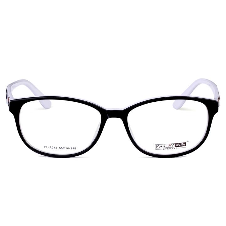 PARLEY派勒板材眼镜架-黑白双色(PL-A013-C1)
