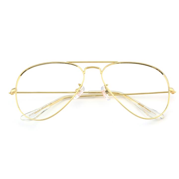 HAN不锈钢太阳眼镜架-金框(JK59312-C3)（适配-4.00以内光度）