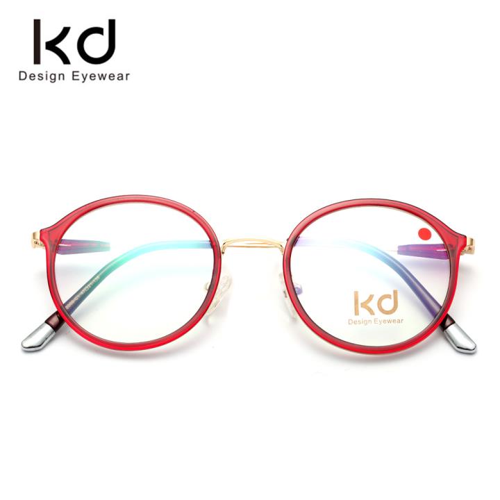 KD时尚光学眼镜架KD72008 C1 红色