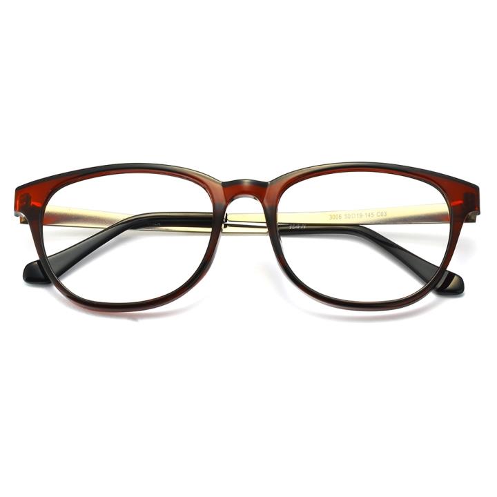 沃兰世奇TR90眼镜架-暗红(3006-C03)