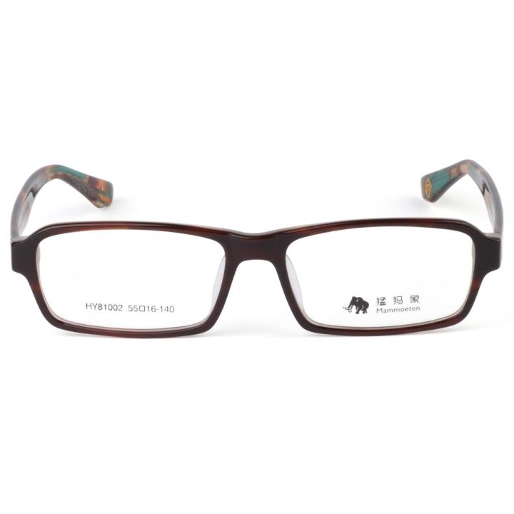 猛犸象超薄板材眼镜架休闲款HY81002-C02