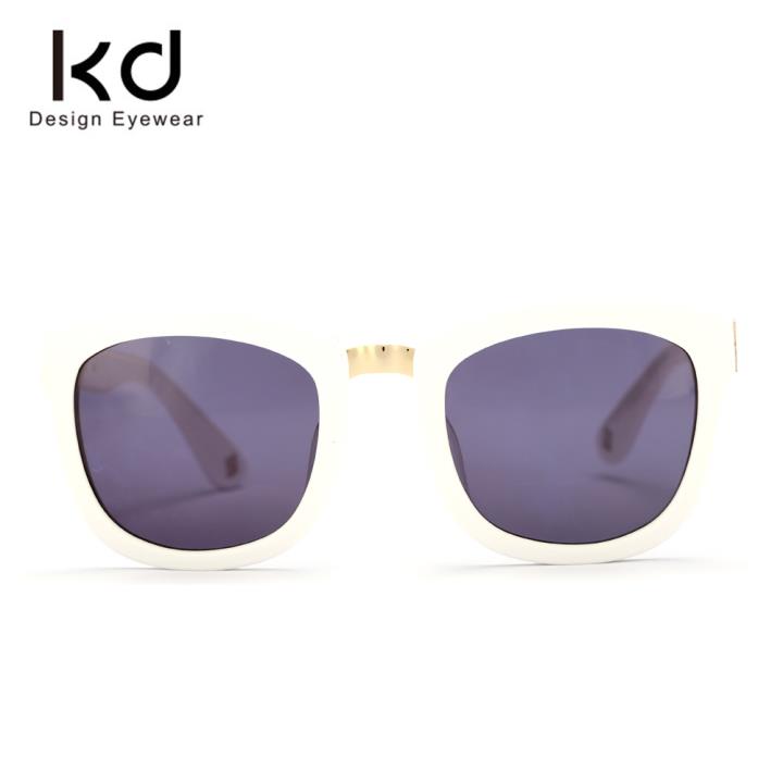 KD时尚太阳镜KD1427-S11  白色