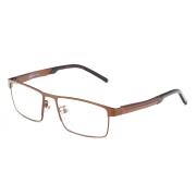 HAN铝镁合金光学眼镜架-咖色（HD49311-F04）