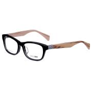 PARLEY派勒板材眼镜架-黑框土黄腿(PL-A009-C3)