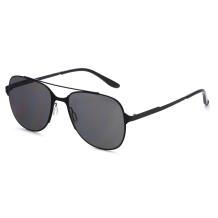 HAN RAZR-X9不锈钢防UV太阳眼镜-黑框黑灰片(HN52008M C1)