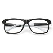 HAN MEGA-TR钛塑近视眼镜架-黑白(HD2906-F01)