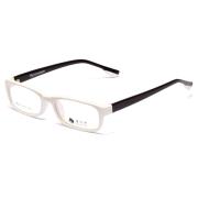 猛犸象板材眼镜架-白框黑腿(H8007-C3)