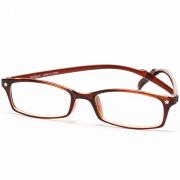 EYELUCY TR90记忆板材眼镜架DS005-棕色