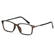 HAN时尚光学眼镜架-典雅棕黑(HD4801-F16)