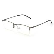 HAN不锈钢光学眼镜架-枪灰色(HD49219-C3)
