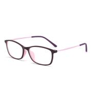 HAN 橡胶钛时尚光学眼镜架-紫粉(6006-C3)