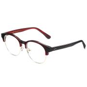 HAN板材光学眼镜架-靓丽酒红(HD49159-F06)
