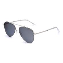 HAN SUNGLASSES不锈钢防UV太阳眼镜-银框银色片(HN52030M C5)