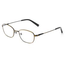 HAN合金光学眼镜架-质感铜咖(HN49363-C02)