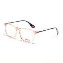Kede时尚光学眼镜架Ke1443-F04  透明茶色