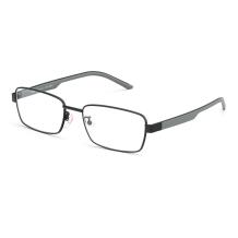 HAN COLLECTION不锈钢光学眼镜架-哑枪色(HN42046 C2/M)