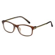 HAN MEGA-TR钛塑近视眼镜架-棕色(HD2907-F04)