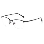 HAN纯钛光学眼镜架-哑黑色(HD49141-F02)