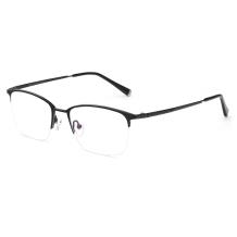HAN纯钛光学眼镜架-哑黑色(HD49141-F02)