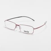 Kede时尚光学眼镜架Ke1424-F06  红色