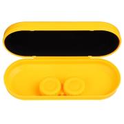 Bonasse博尚台湾原装进口（框架）隐形眼镜两用收纳盒G-90黄色