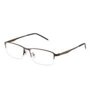 HAN不锈钢近视眼镜架-时尚深棕（HD49321-F04）