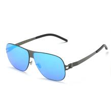 HAN RAZR-X9不锈钢防UV太阳眼镜-枪框炫彩蓝片(HN53012L C3)