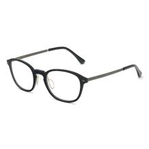 HAN MEGA-TR钛塑光学眼镜架-亮黑色(HD49180-C1)