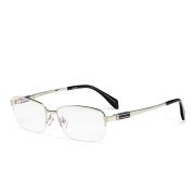 HAN时尚光学眼镜架J81553-C2亮银色