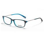 Kede时尚光学眼镜架Ke1441-F07  黑蓝色