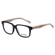 沃兰世奇板材眼镜架-黑框棕腿(M008-C28)