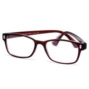 EYELUCY TR90记忆板材眼镜架DS022-棕色
