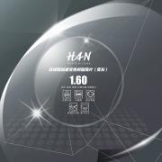 HAN 1.60非球面变色树脂镜片(变灰)（1.605）