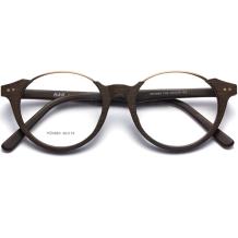 HAN时尚光学眼镜架HD4883-F06 深褐木纹