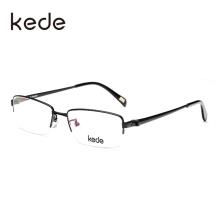 Kede时尚光学眼镜架Ke1419-F01  亮黑