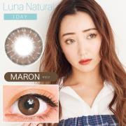 Luna Natural 1day日抛彩色隐形眼镜10片装maron（海淘）