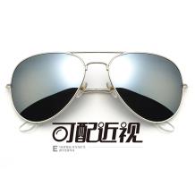HAN不锈钢太阳眼镜架-银框(JK59312-C2)小号