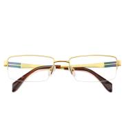 HAN纯钛光学眼镜架J81554-C1亮金色