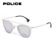 POLICE太阳眼镜SPL156V 51579X亮银色