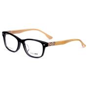 PARLEY派勒板材眼镜架-黑框土黄腿(PL-A005-C4)