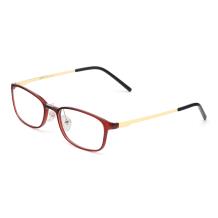 HAN MEGA-TR钛塑不锈钢光学眼镜架-优雅红色(HD49205-F06)