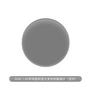 HAN 1.60非球面超发水防蓝光变色镜片（变灰）