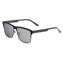 HAN RAZR-X9不锈钢偏光太阳眼镜-黑框银色片(HN52011L C1)