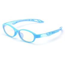 HAN OMO TR90全天候儿童防蓝光护目眼镜-清新蓝(HN32000 C3/S)平光