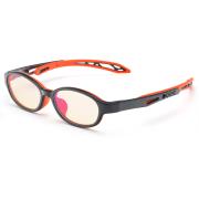 HAN OMO TR90全天候儿童防蓝光护目眼镜-黑红色(HN32000 C2/S)平光