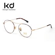 KD光学眼镜架KD2030020F C1 深玳瑁/金