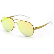 HAN RAZR-X9不锈钢防UV太阳眼镜-金框炫彩金片(HN53011L C1)
