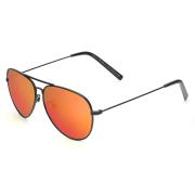 HAN COLLECTION不锈钢儿童太阳眼镜-黑框橘红片(HN52004-C3)