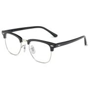 HAN时尚光学眼镜架HD4959-F01 板材黑银 小号